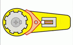 棘轮90度电动扳手220v，电动棘轮扳手原理结构图？