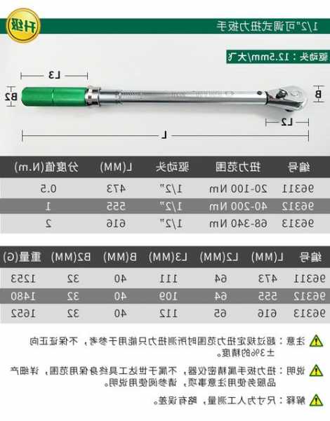 电动棘轮扳手扭矩，棘轮扳手最大扭矩？-第3张图片-ZBLOG