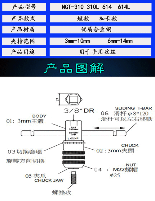 鹰视安ysa电动棘轮扳手桁架，电动棘轮扳手结构图解？-第2张图片-ZBLOG