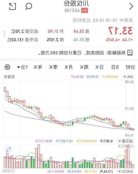 川仪股份股票，川仪股份股票行情！-第2张图片-ZBLOG